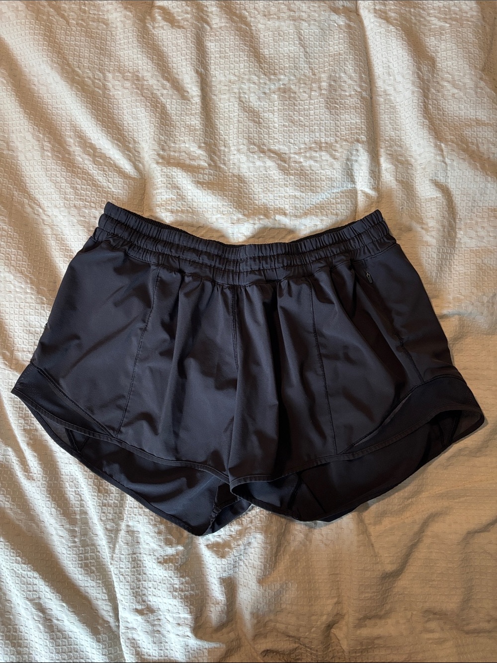lululemon athletica Black Lightweight Run Shorts